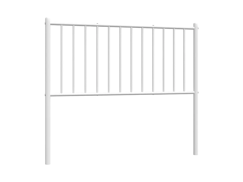 Testiera | Testata del letto in Metallo Bianco 100 cm