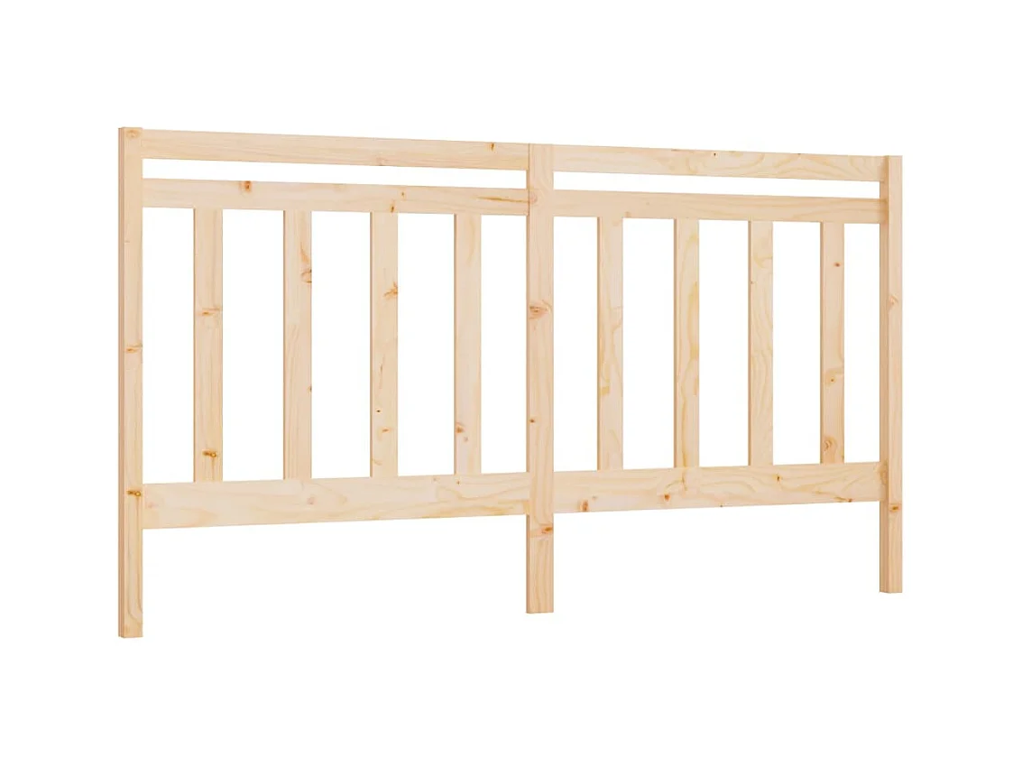 Hoofdbord 206x4x100 cm massief grenenhout NL137904