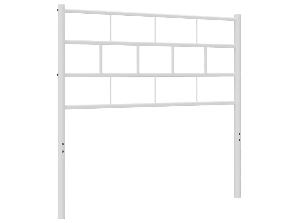 Cabecero de metal blanco 75 cm ES34448