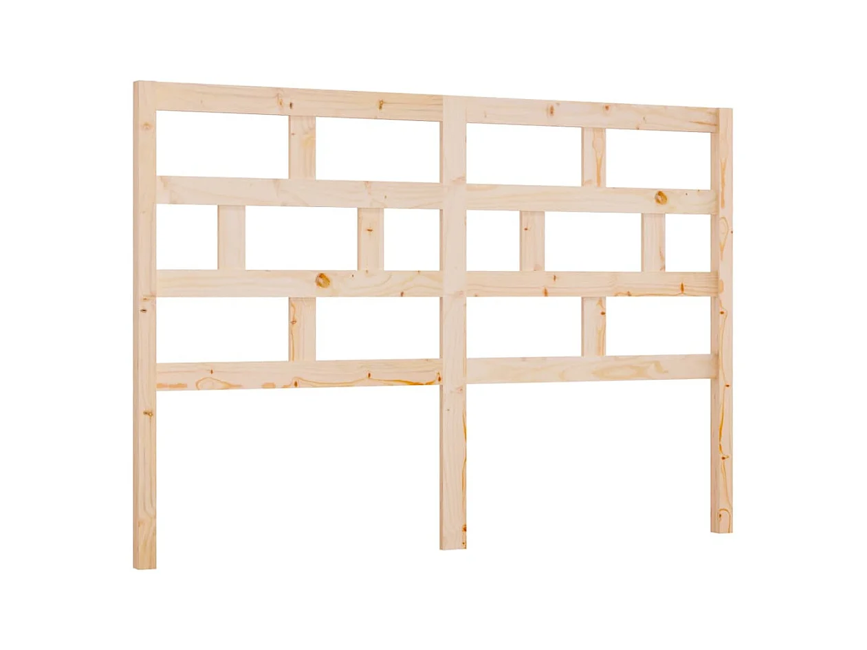 Testiera | Testata del letto per Letto 166x4x100 cm in Legno Massello di Pino