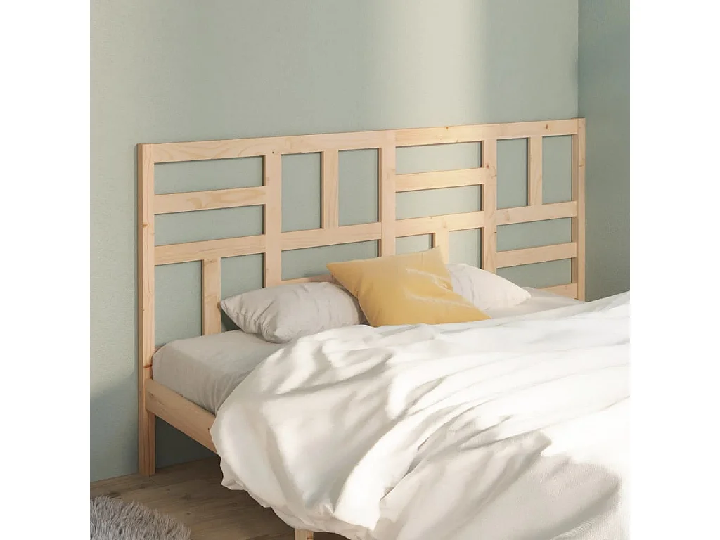 Cabeceira de cama 186x4x104 cm pinho maciço PT107659