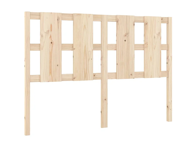 Tête de lit 145,5x4x100 cm Bois massif de pin POI61060 BonneVie Meuble