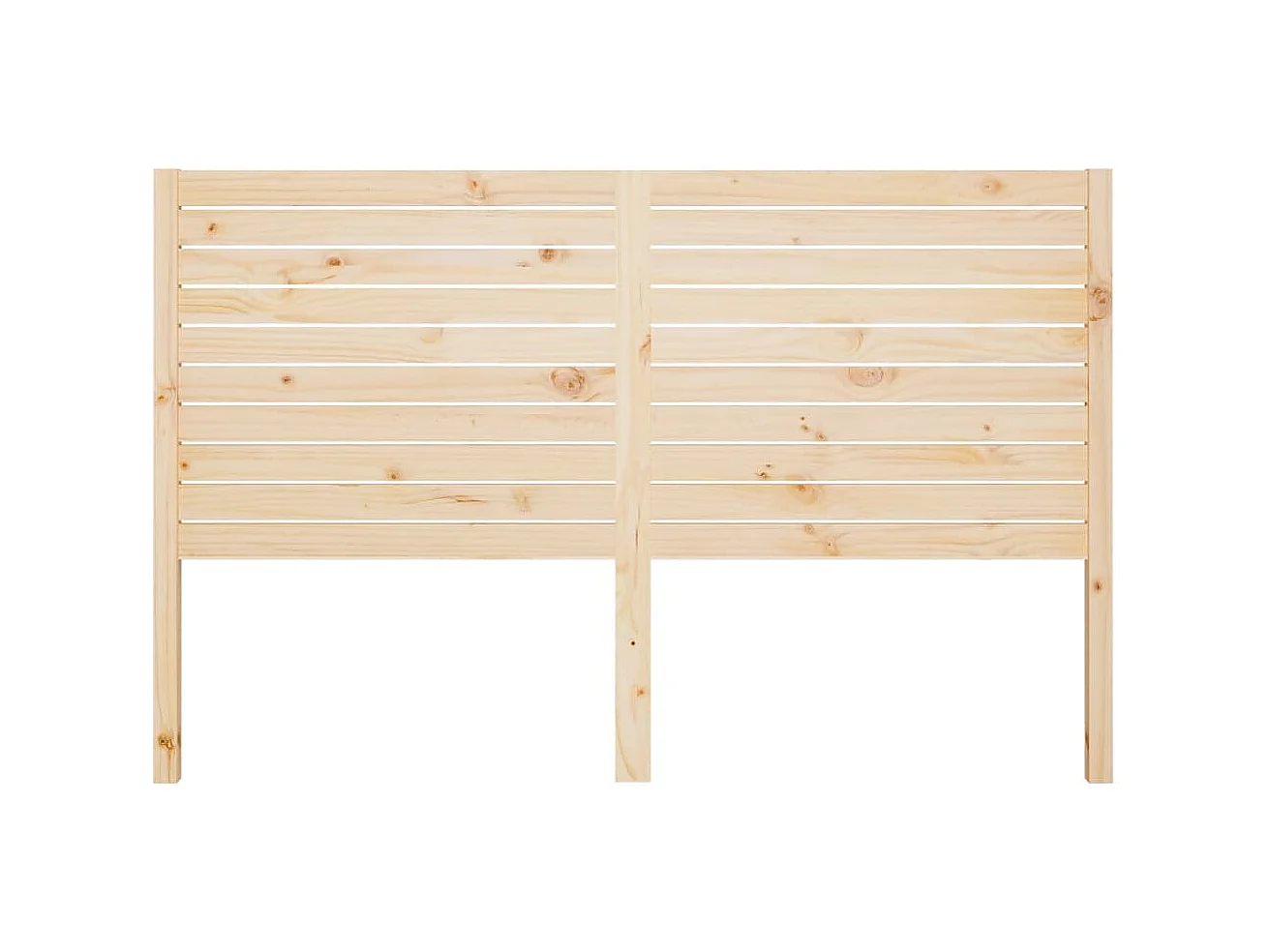Tête de lit 141x4x100 cm Bois massif de pin POI75873 BonneVie Meuble