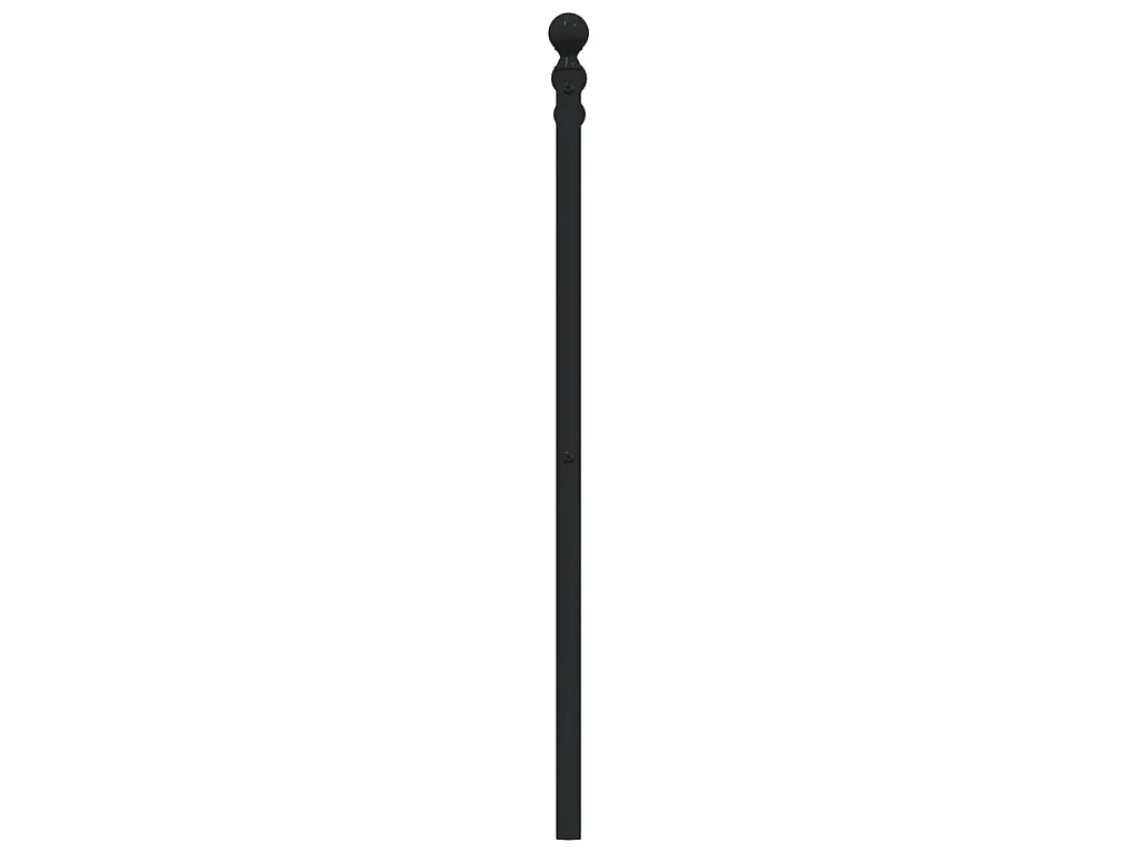 Cabecero de metal negro 100 cm ES87639