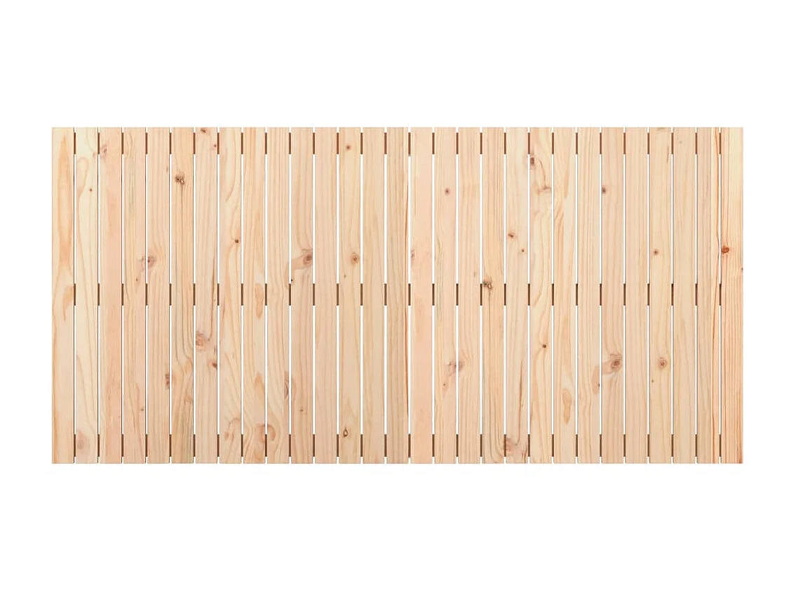 Wand-Kopfteil,Bettkopfteil 185x3x90 cm Massivholz Kiefer -gkd918017