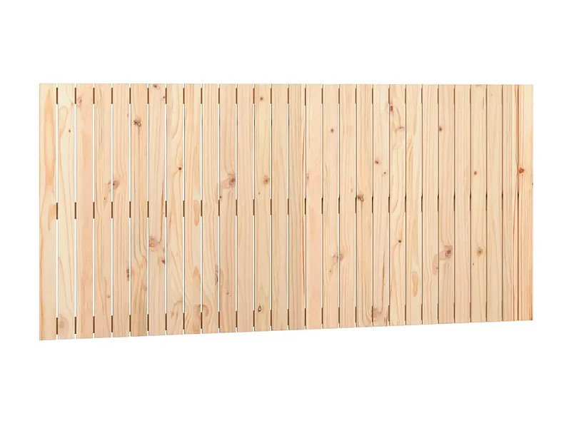 Wandhoofdbord 185x3x90 cm massief grenenhout NL174616