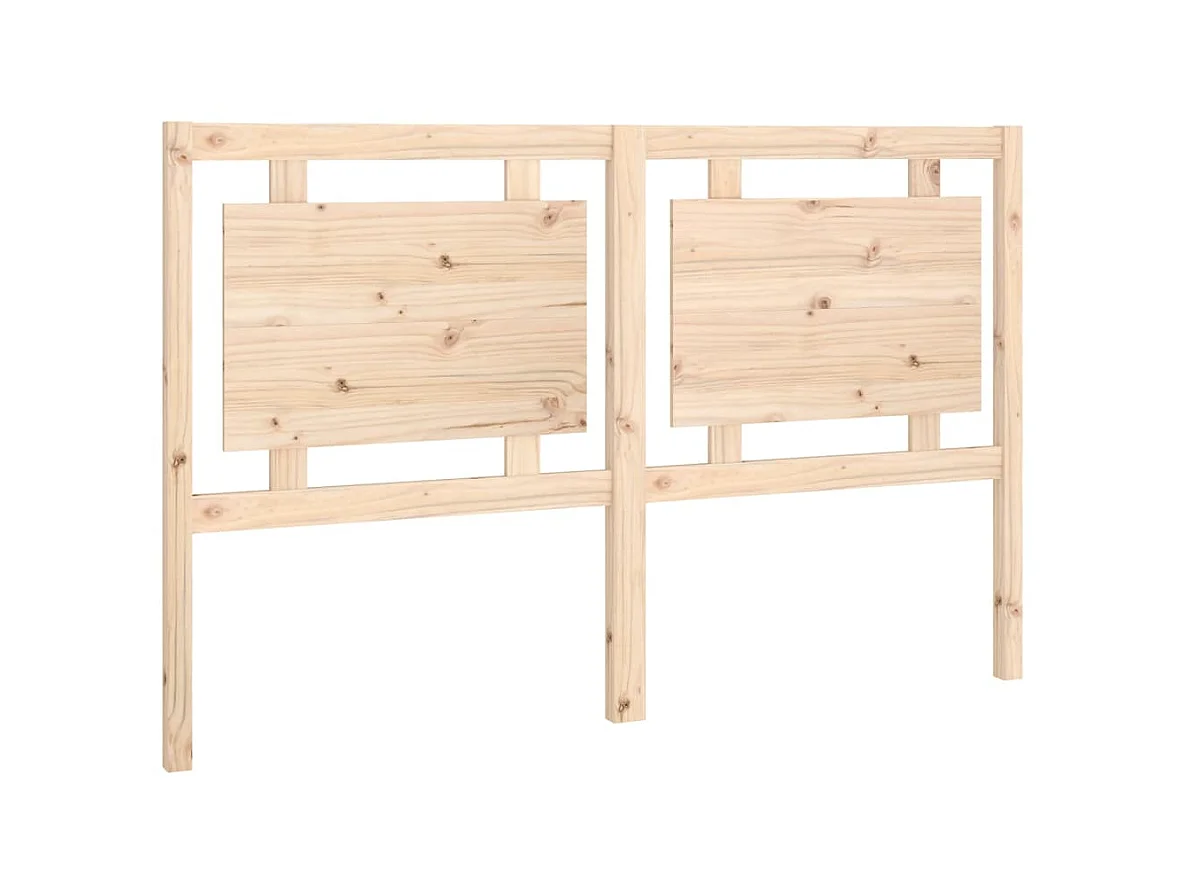 Testiera | Testata del letto per Letto 155,5x4x100 cm in Legno Massello di Pino