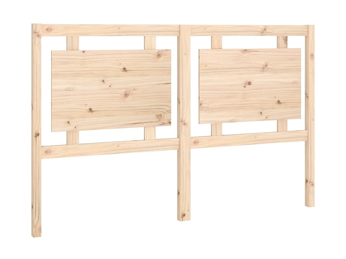 Tête de lit 155,5x4x100 cm Bois massif de pin POI42158 BonneVie Meuble