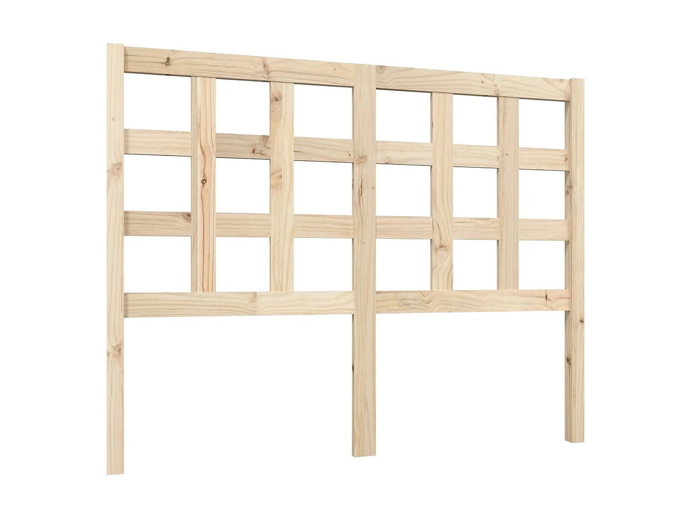 Tête de lit 125,5x4x100 cm Bois massif de pin POI43642 BonneVie Meuble