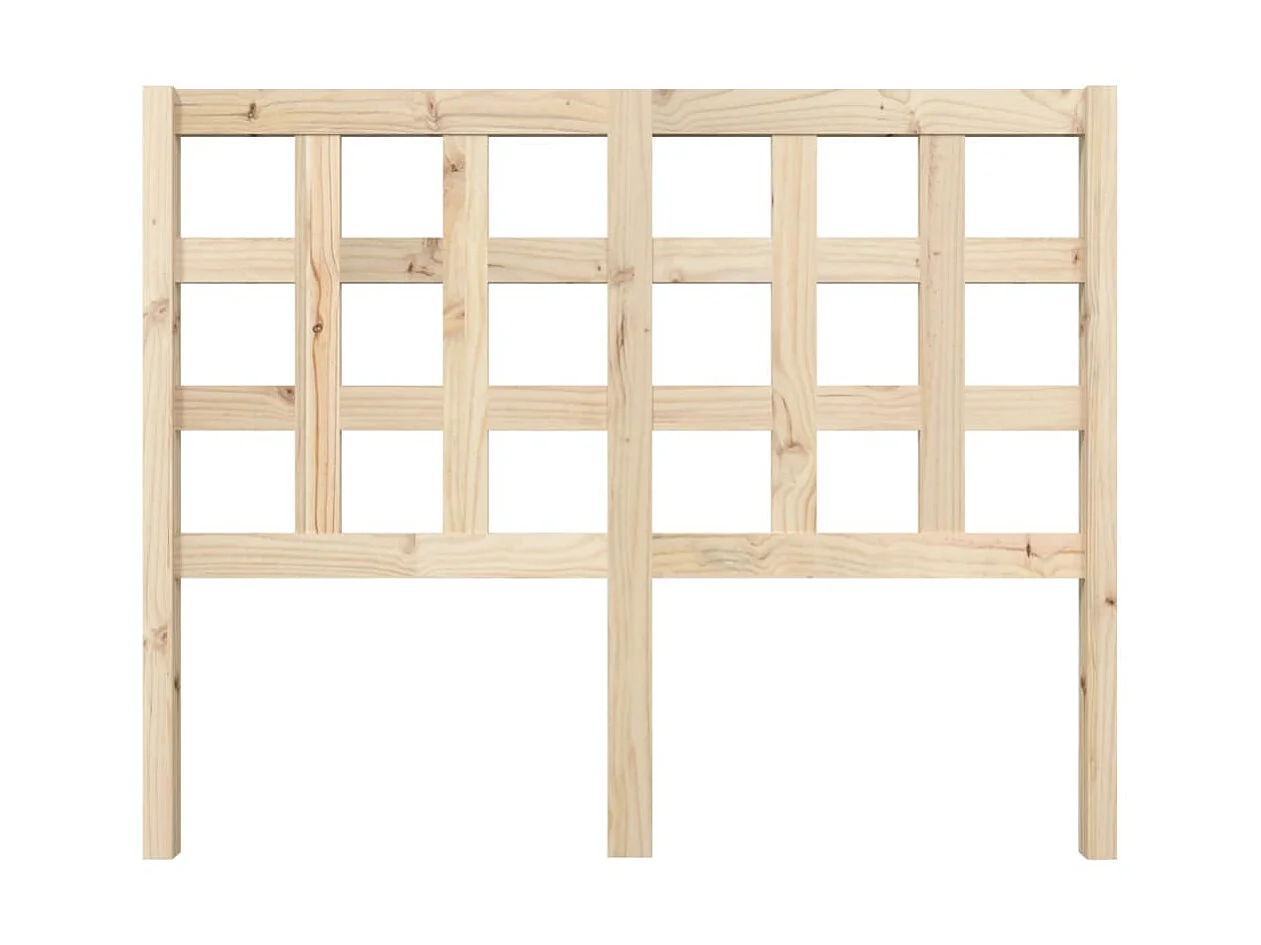 Tête de lit 125,5x4x100 cm Bois massif de pin POI43642 BonneVie Meuble