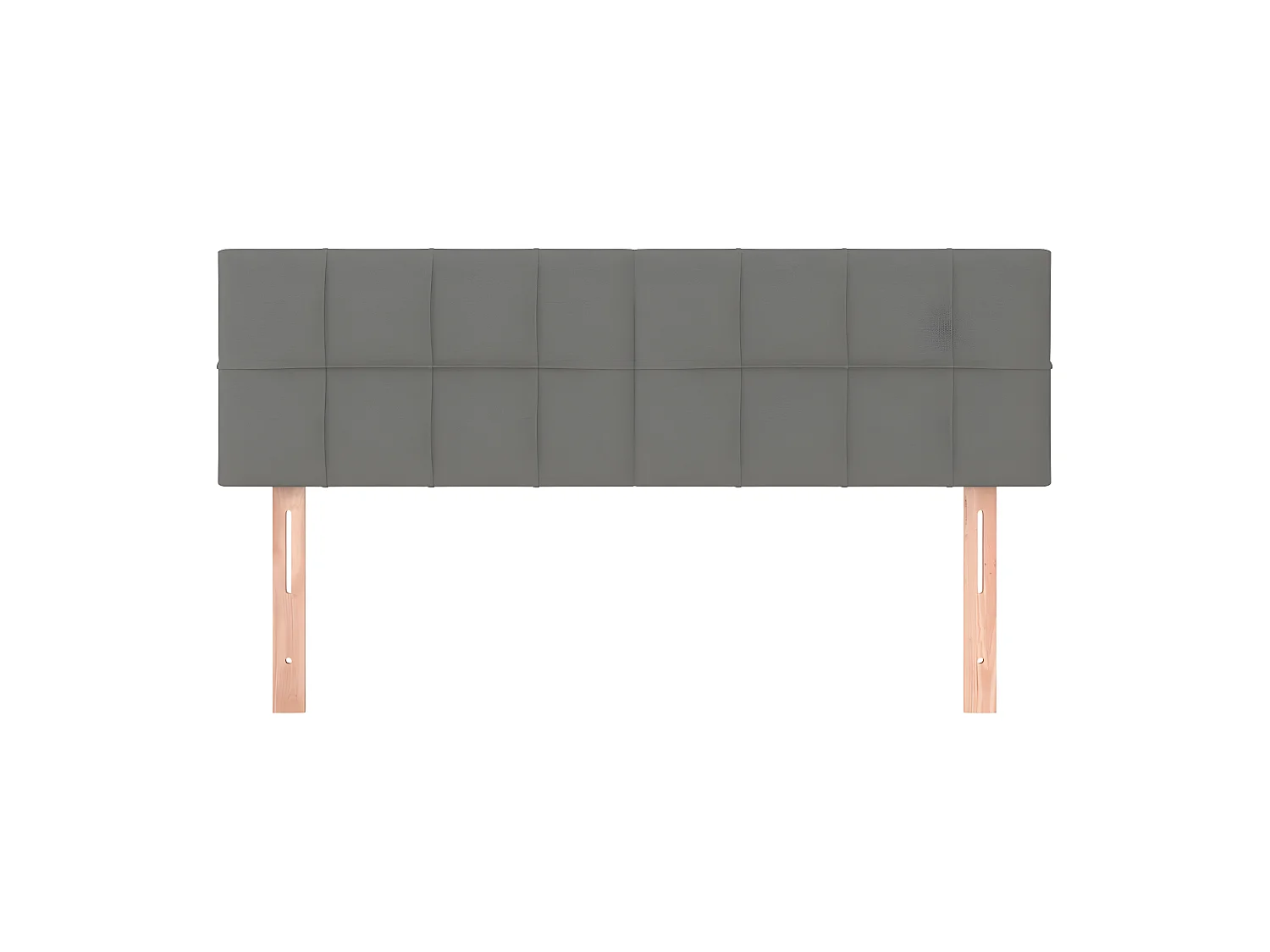 Têtes de lit 2 pcs Gris foncé 72x5x78/88 cm Tissu POI34174 BonneVie Meuble