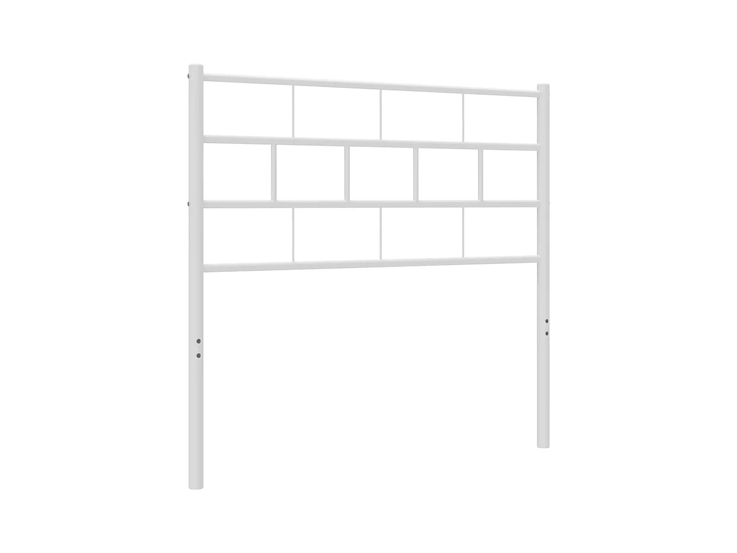 Testiera | Testata del letto in Metallo Bianco 100 cm