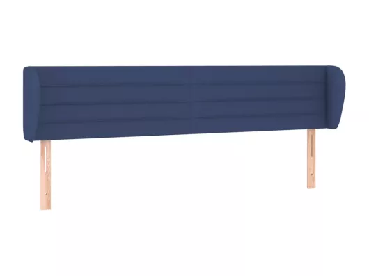 Kauf Unique Kopfteil,Bettkopfteil mit Ohren Blau 203x23x78/88 cm Stoff -gkd35901