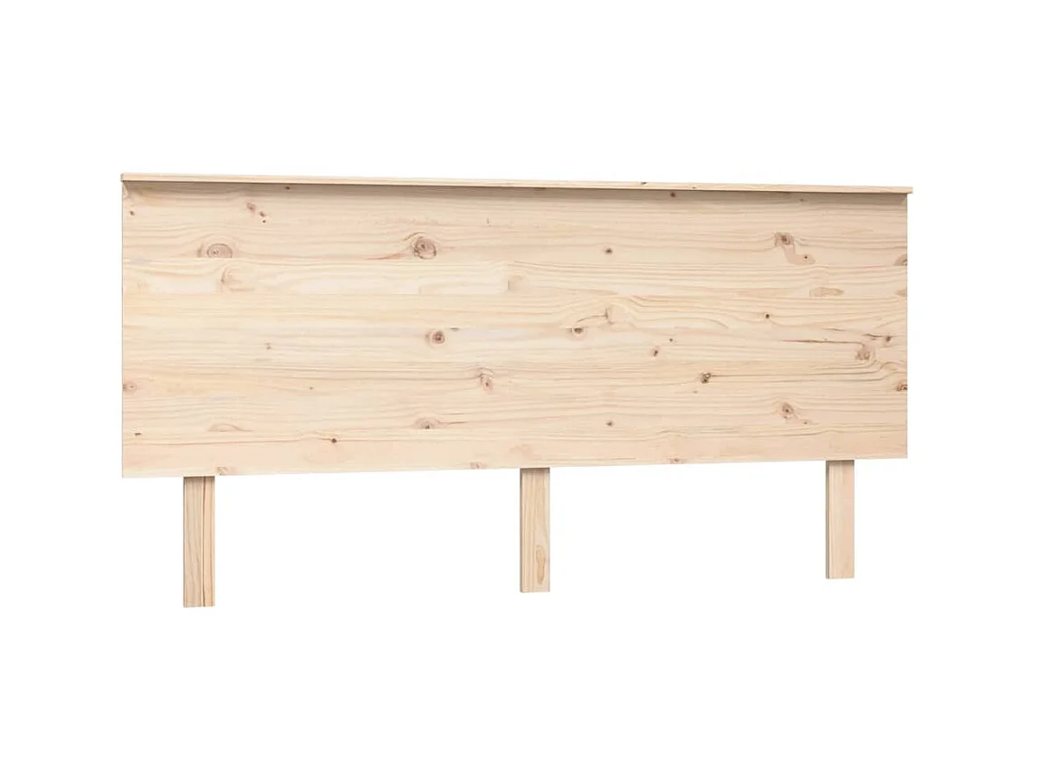 Tête de lit 164x6x82,5 cm Bois massif de pin POI36250 BonneVie Meuble