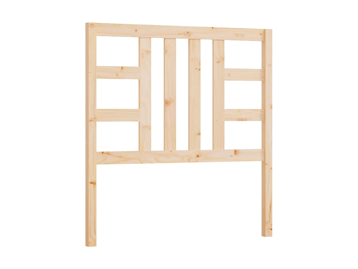 Tête de lit 96x4x100 cm Bois massif de pin POI44354 BonneVie Meuble