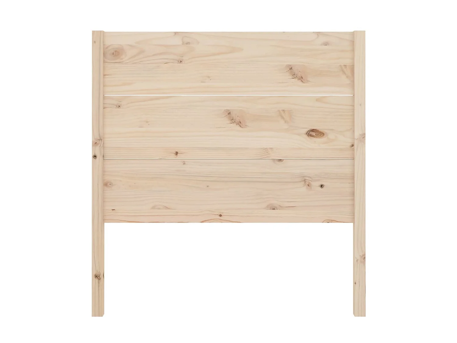 Tête de lit 81x4x100 cm Bois massif de pin POI49896 BonneVie Meuble