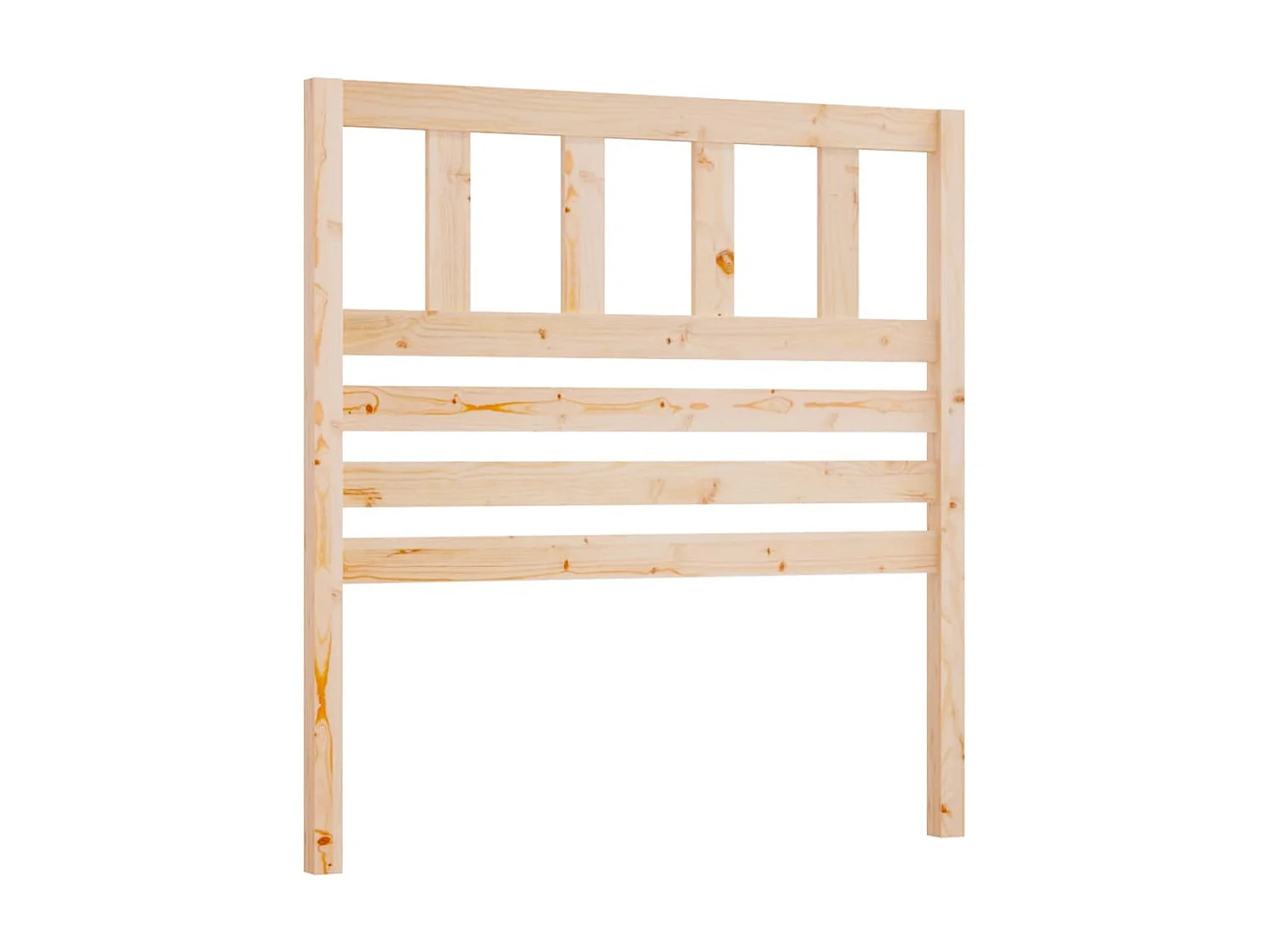 Tête de lit 96x4x100 cm Bois massif de pin POI78430 BonneVie Meuble