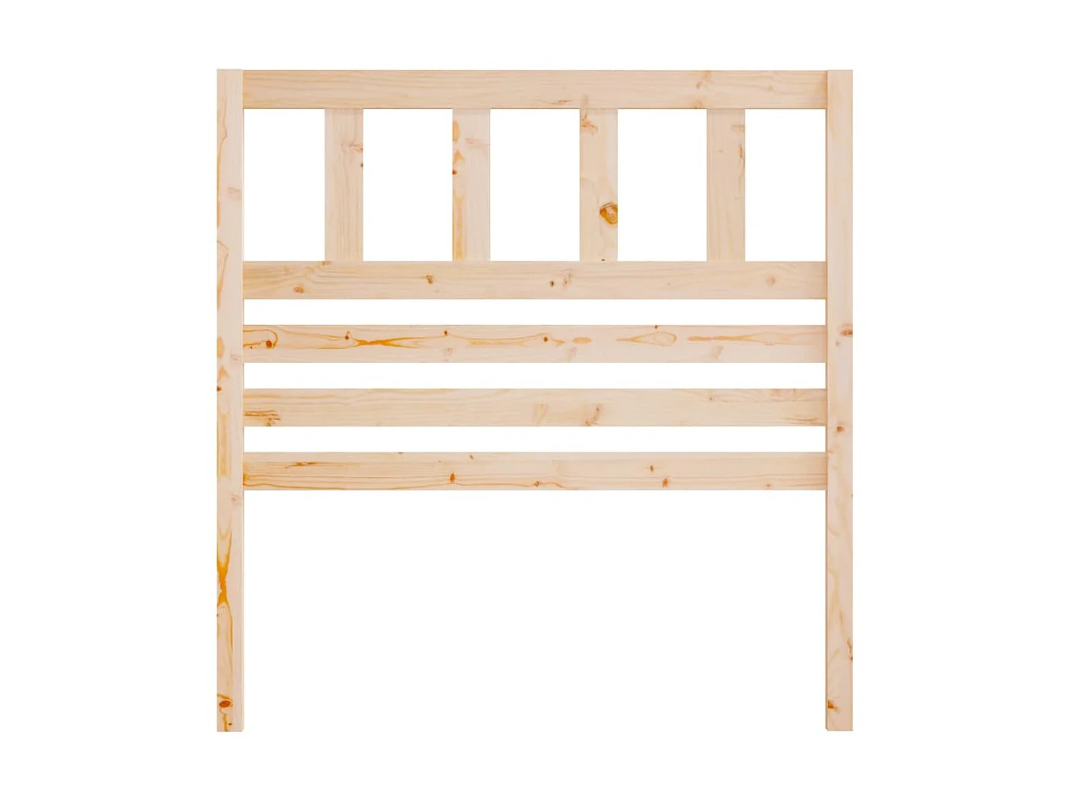 Tête de lit 96x4x100 cm Bois massif de pin POI78430 BonneVie Meuble