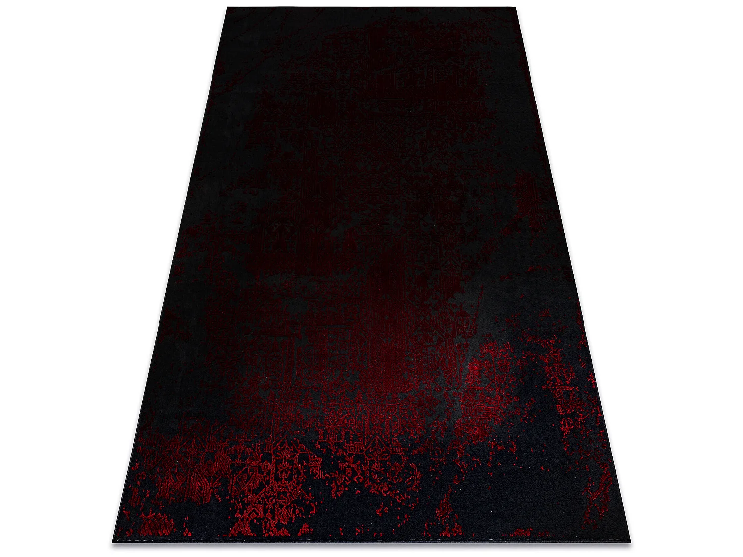 Tapis VINCI 1524 moderne Ornement vintage - Structural rouge 180x270 cm