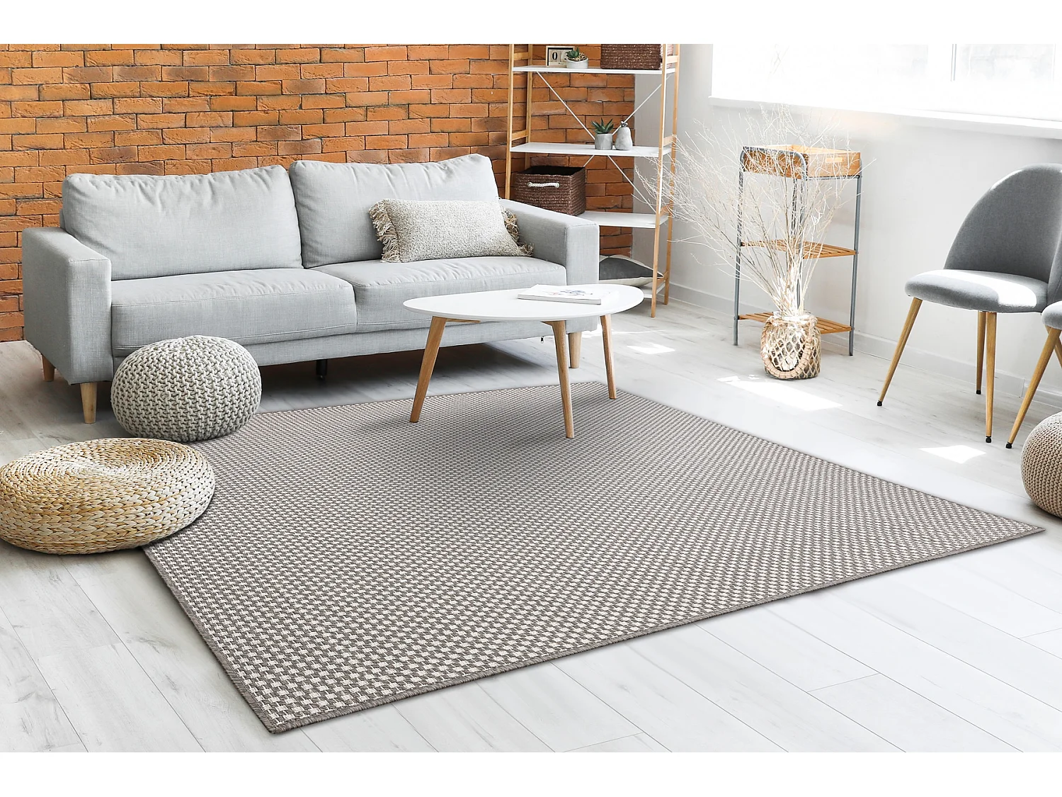 Tapis SIZAL SISALO 2907 taupe / crème 160x220 cm