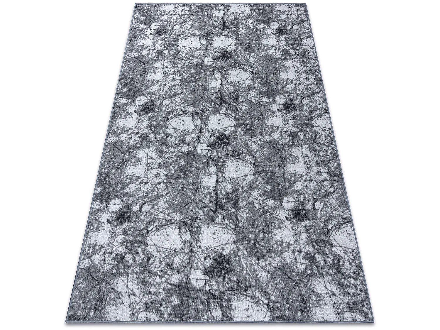 Tapis CONCRETE Béton gris 200x500 cm
