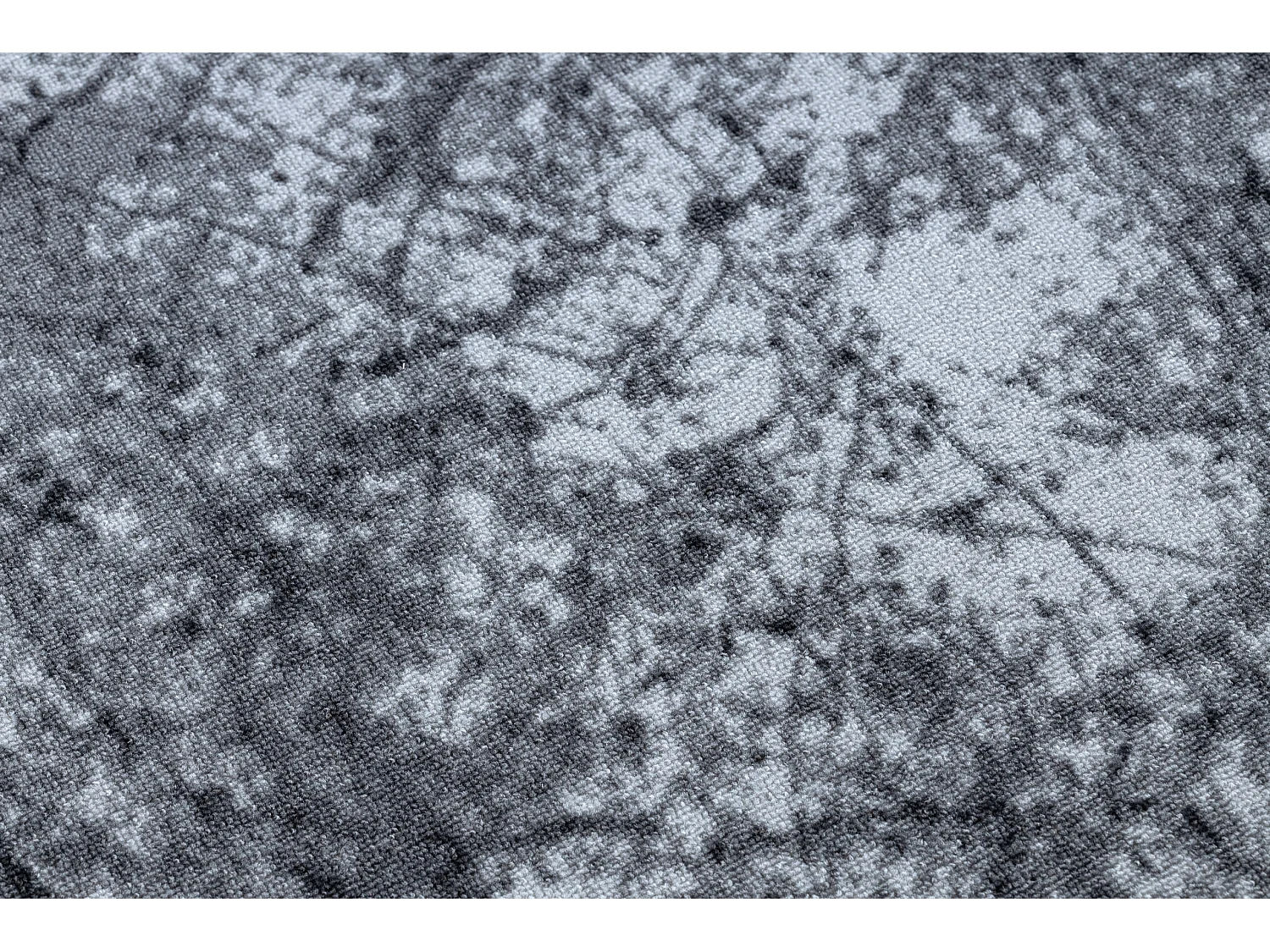 Tapis CONCRETE Béton gris 200x500 cm