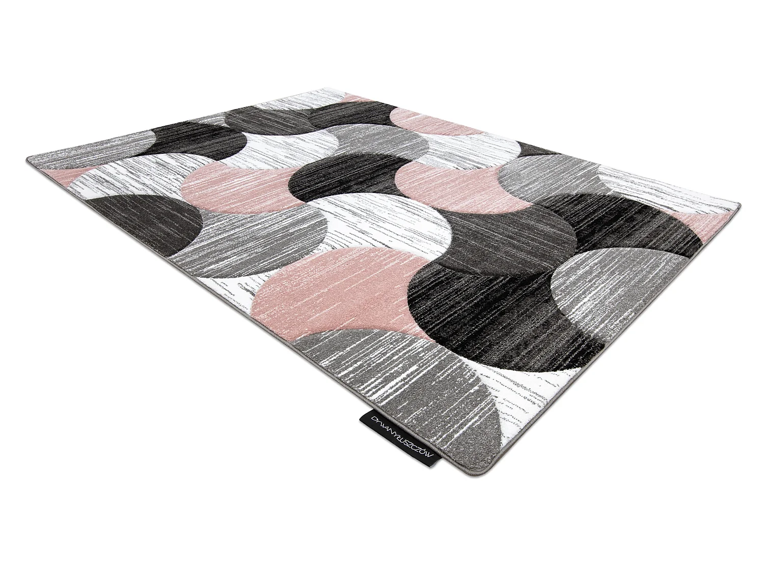 Tapis ALTER Geo coquillages rose 240x330 cm