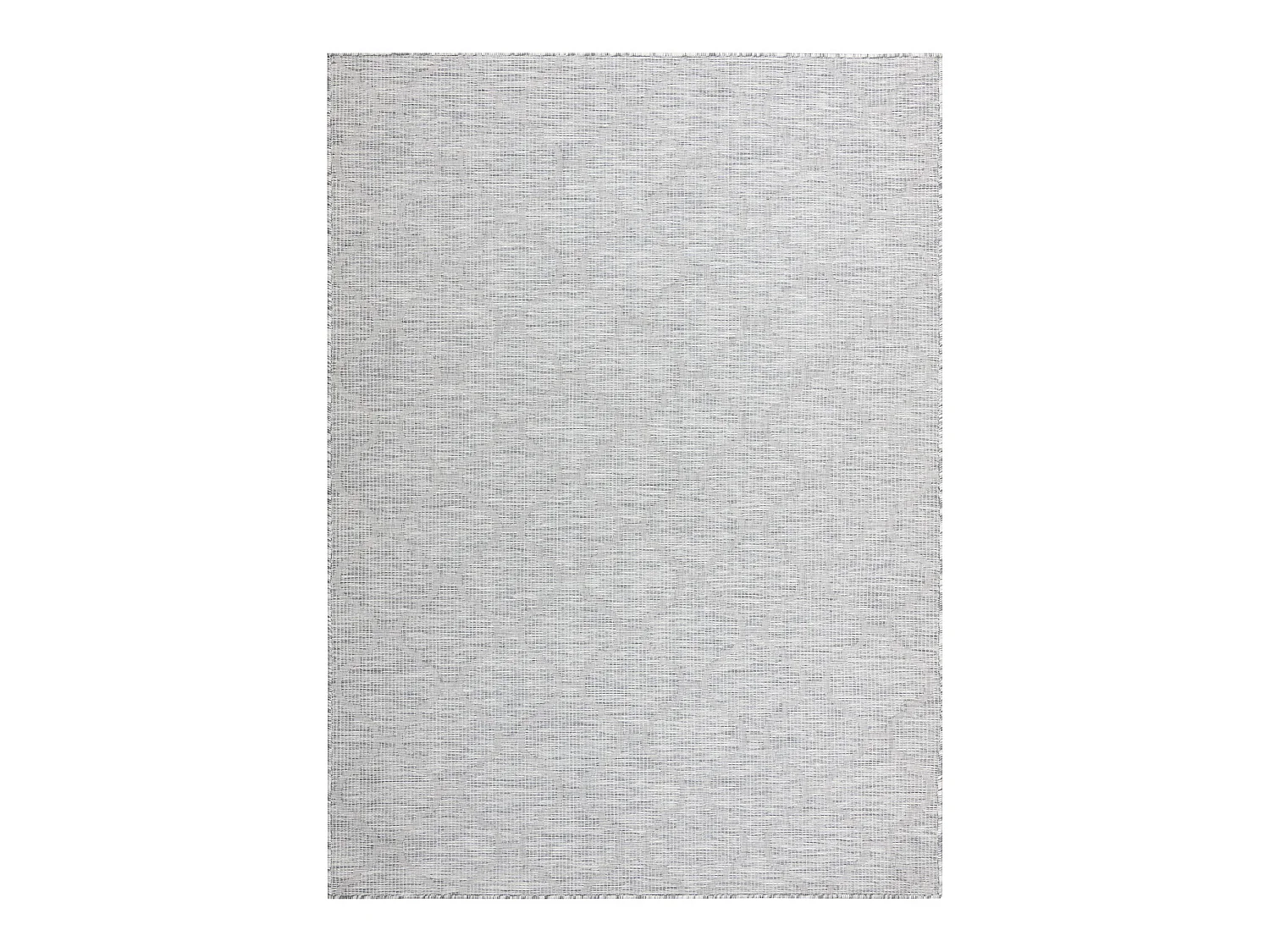 Tapis SIZAL PATIO 3069 marocain Trellis tissé à plat gris / beige 78x150 cm