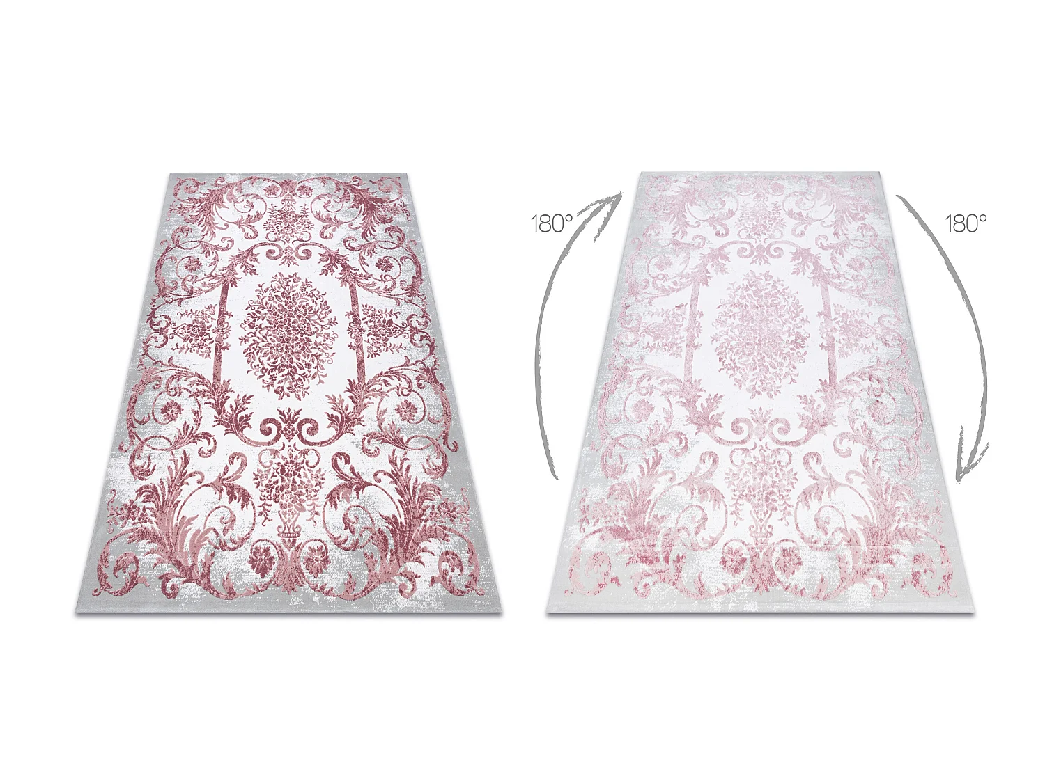 Tapijt ACRYL USKUP 352 Ornament rozekleuring 200x300 cm