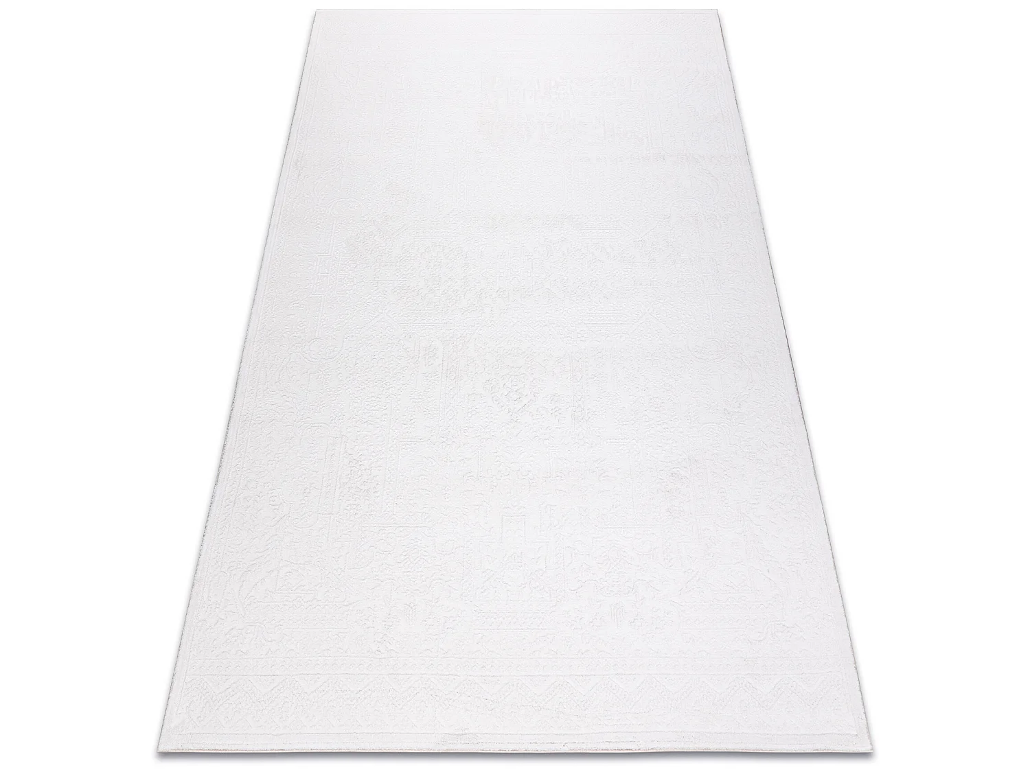 Tapis ACRYLIQUE PALACIO 1587 ORNAMENT Ivoire / blanc 160x220 cm