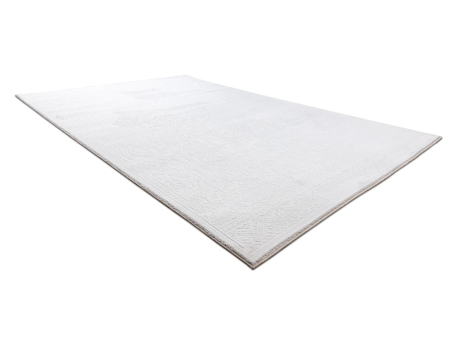 Tapis ACRYLIQUE PALACIO 1587 ORNAMENT Ivoire / blanc 160x220 cm