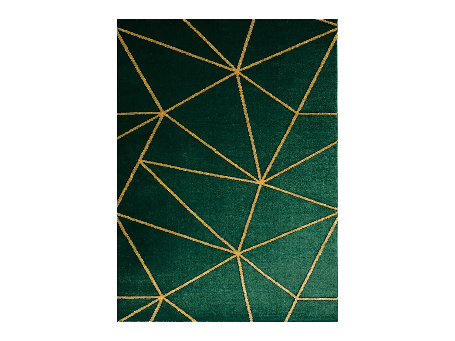 Tapis EMERALD exclusif 1013 glamour, élégant géométrique bouteille 240x330 cm