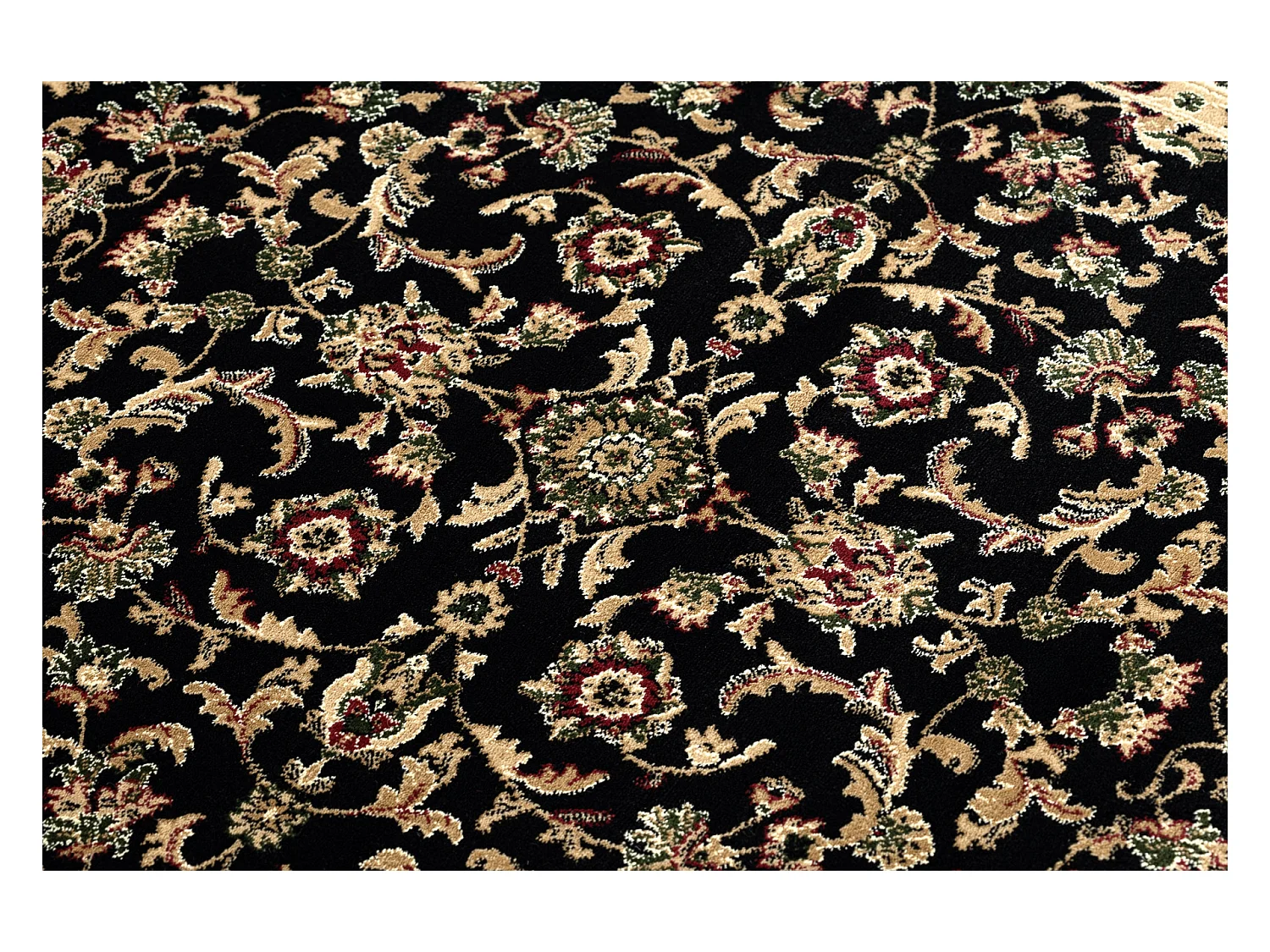 Dywan ROYAL ADR owal wzór 1745 czarny  150x250 cm