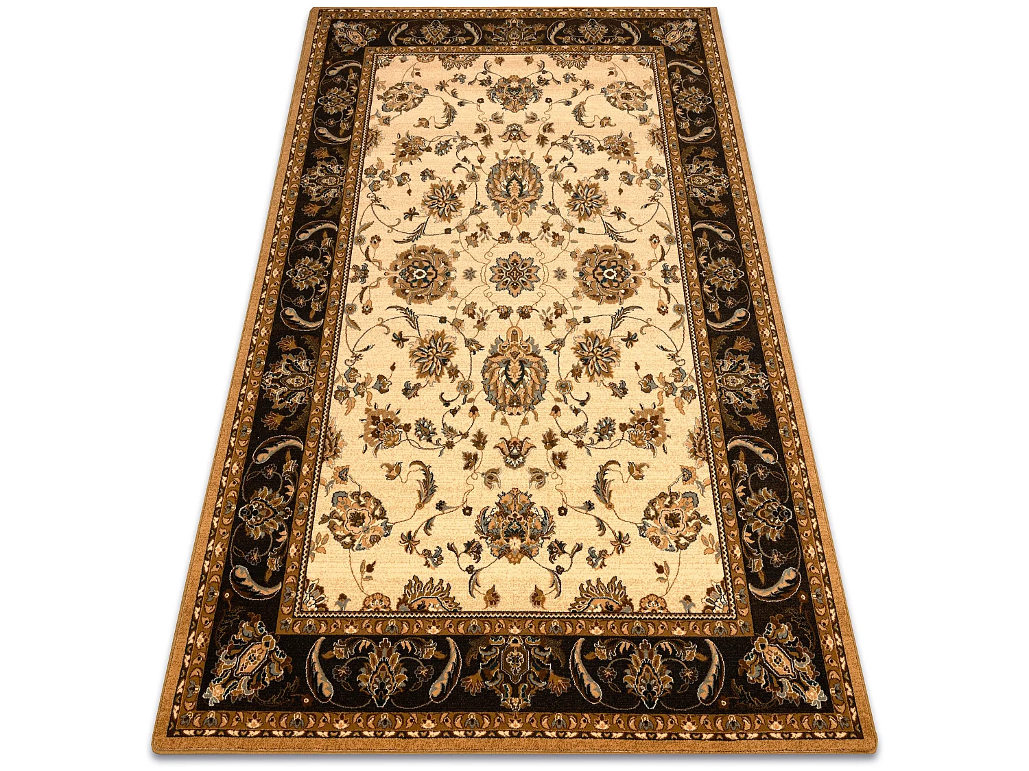 Tapis en laine POLONIA TARI tabac 200x300 cm