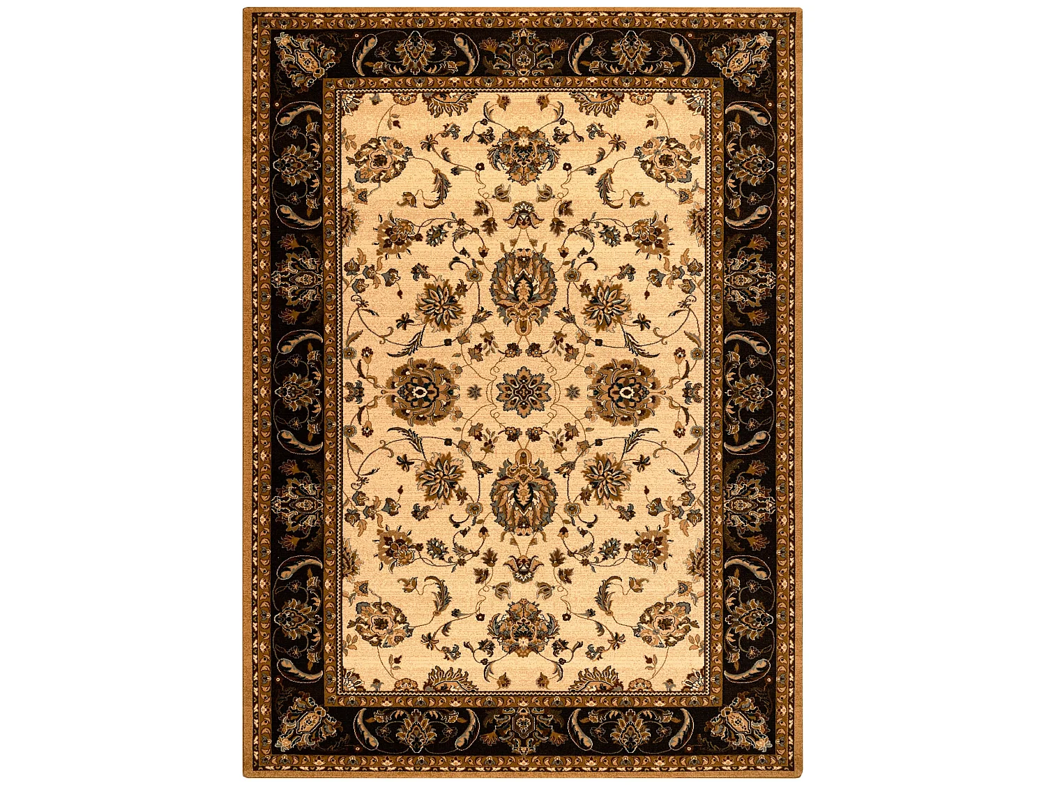 Tapis en laine POLONIA TARI tabac 200x300 cm