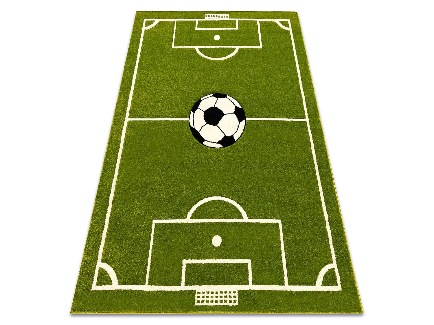 Tapis PILLY 4765 - vert TERRAIN DE FOOT BALLON DE FOOT 180x270 cm