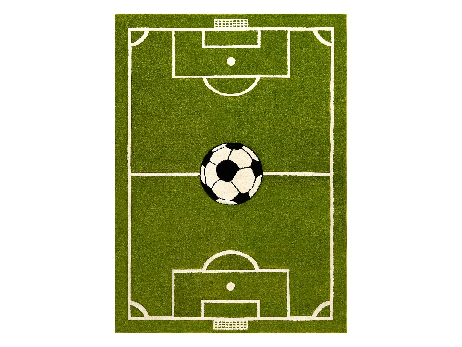 Tapis PILLY 4765 - vert TERRAIN DE FOOT BALLON DE FOOT 180x270 cm