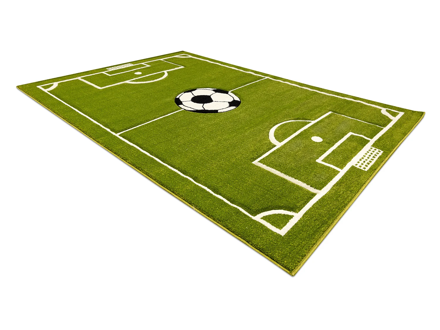 Tapis PILLY 4765 - vert TERRAIN DE FOOT BALLON DE FOOT 180x270 cm
