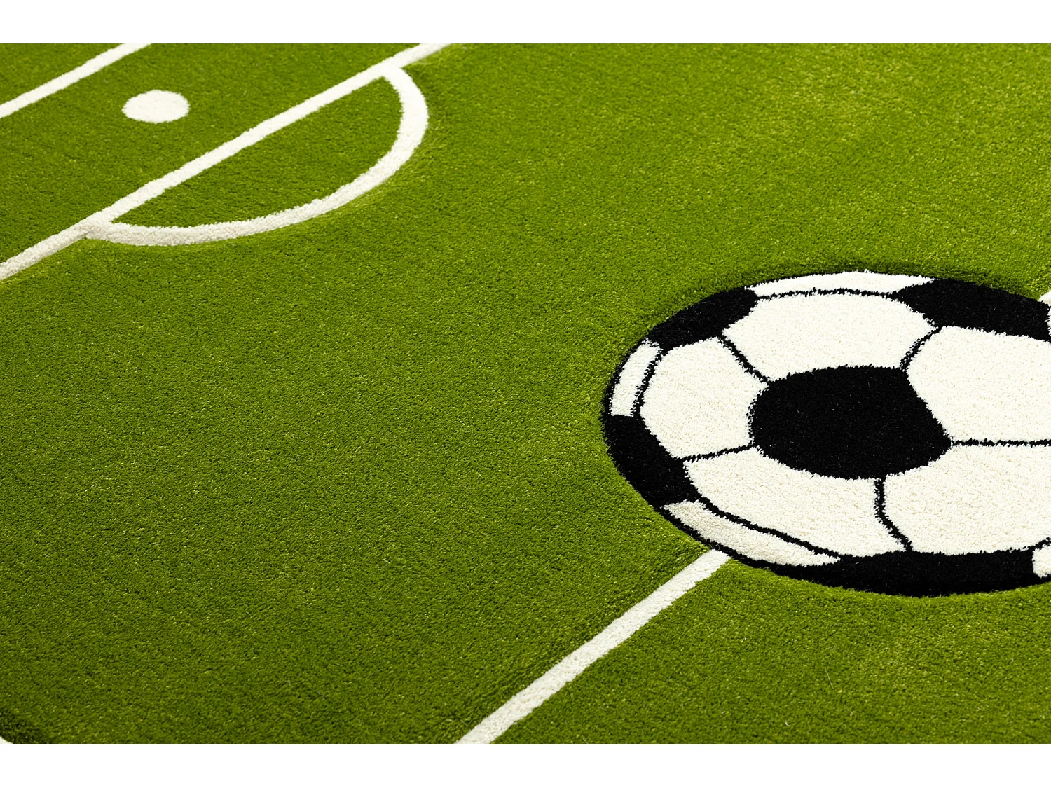 Tapis PILLY 4765 - vert TERRAIN DE FOOT BALLON DE FOOT 180x270 cm