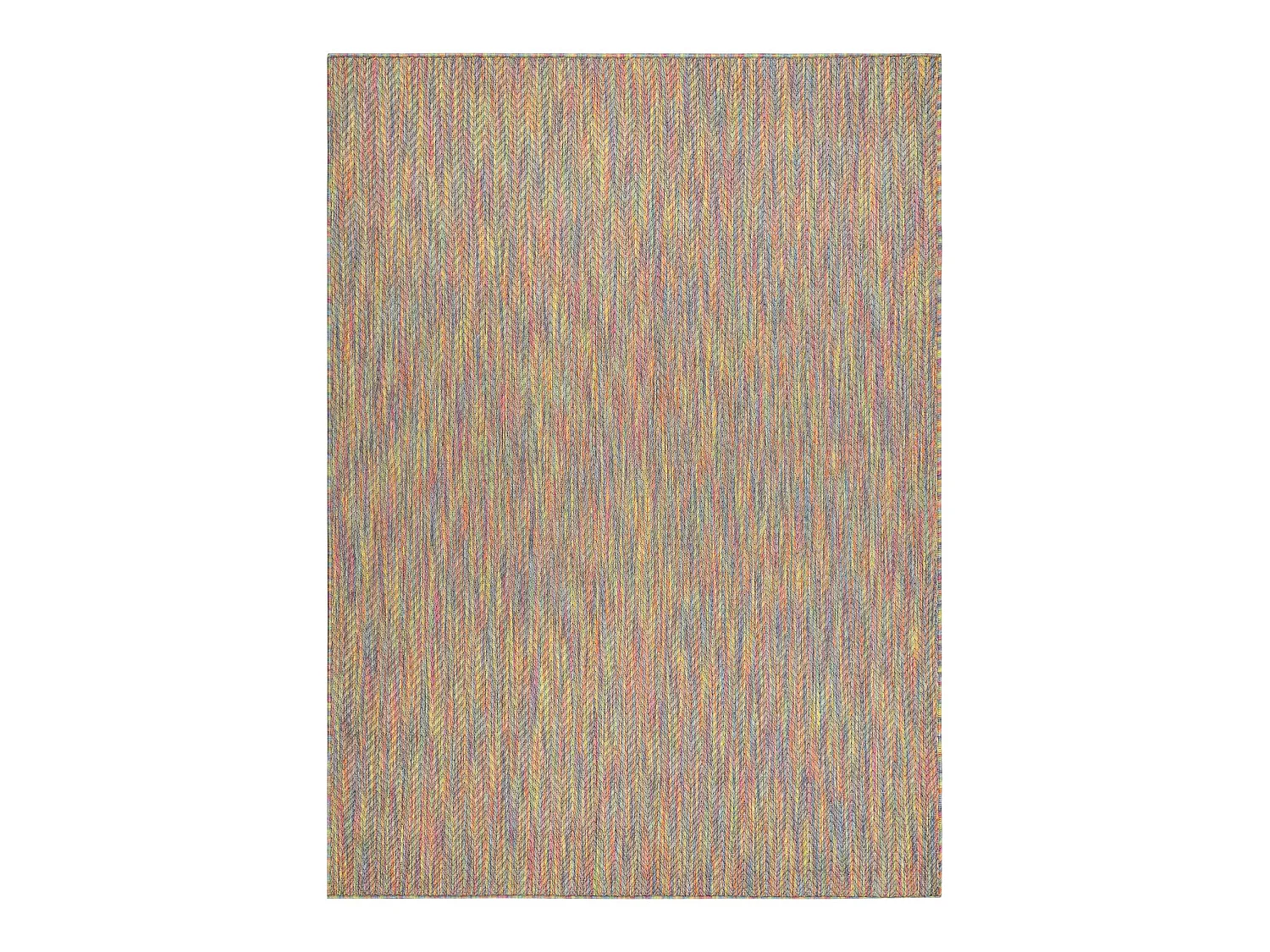 Moderno FISY tapis SIZAL 20776 Zigzag, mélange arc-en-ciel 180x270 cm