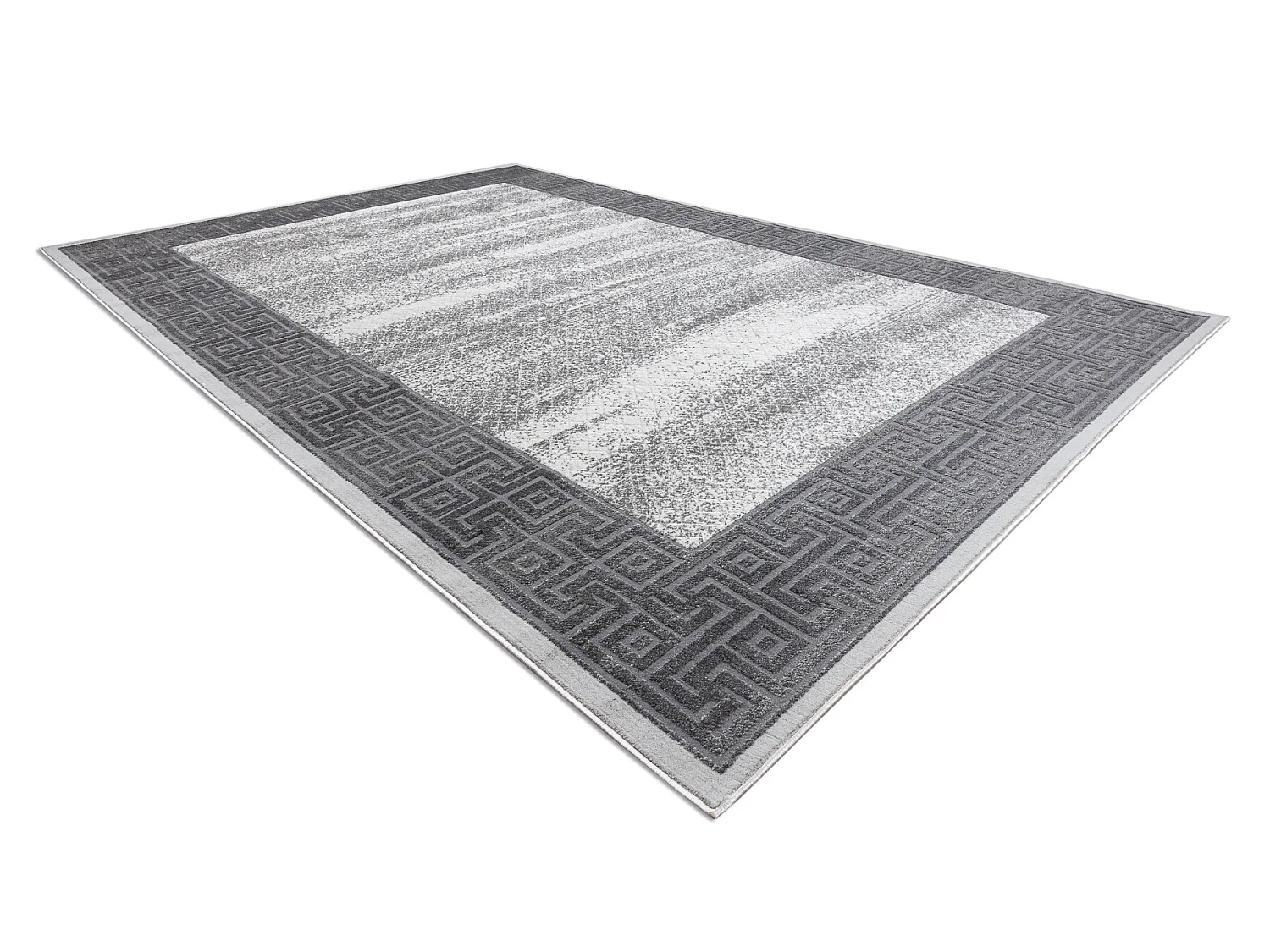 Tapis NOBLE moderne  1512 64 Cadre, grec vintage - Structural deux niv 180x270 cm