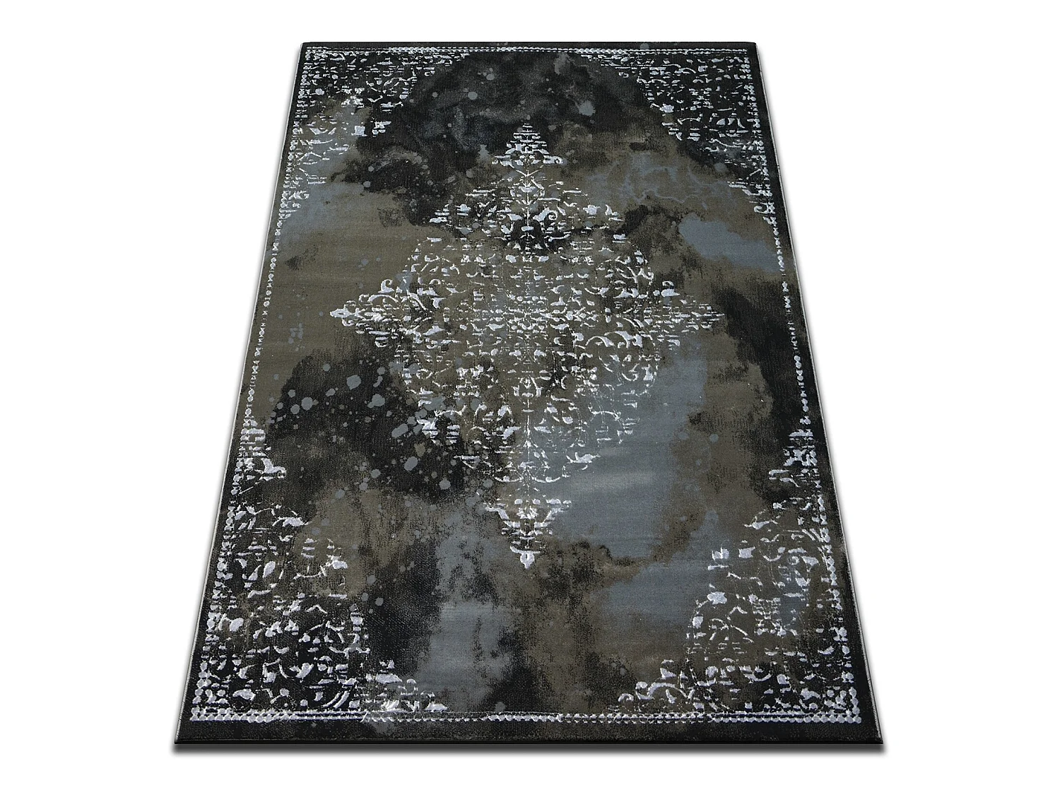 Tapis VOGUE 478 Noir/Marron 240x330 cm