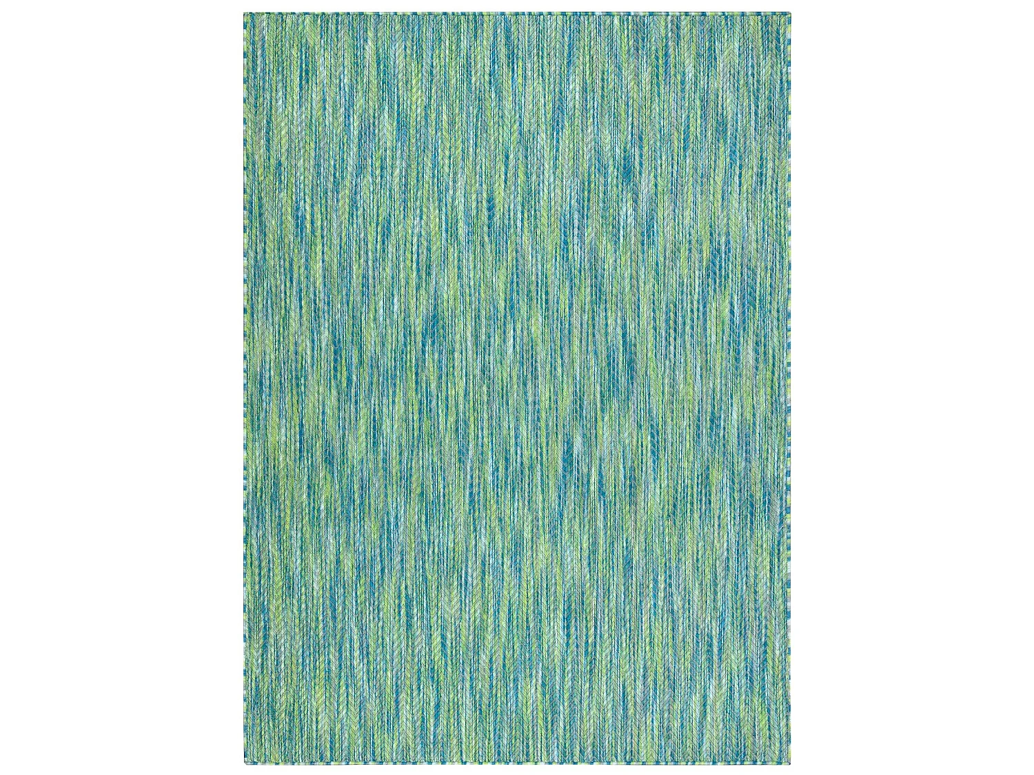Moderno FISY tapis SIZAL 20776 Zigzag, mélange bleu 160x220 cm