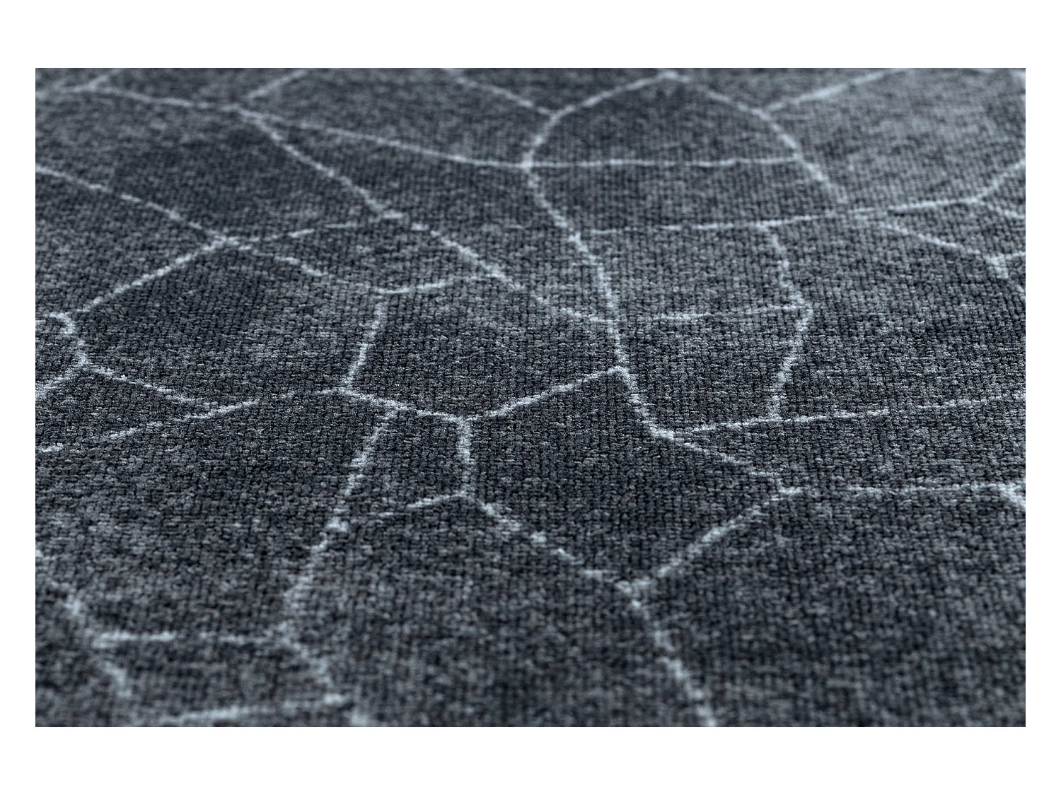 Tapis STONE Calcul gris 200x300 cm