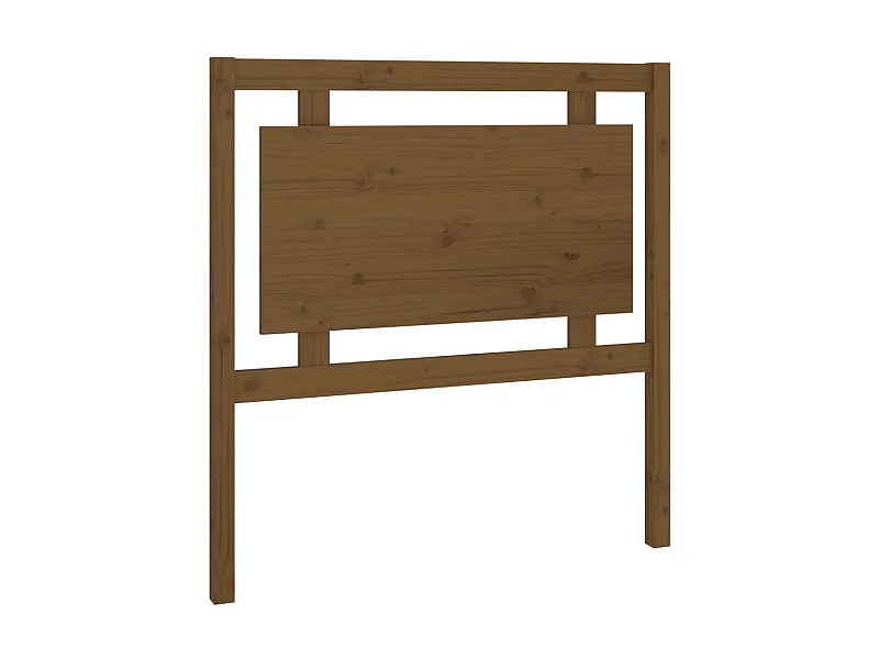 Cabeceira de cama 95,5x4x100 cm pinho maciço castanho mel PT744529