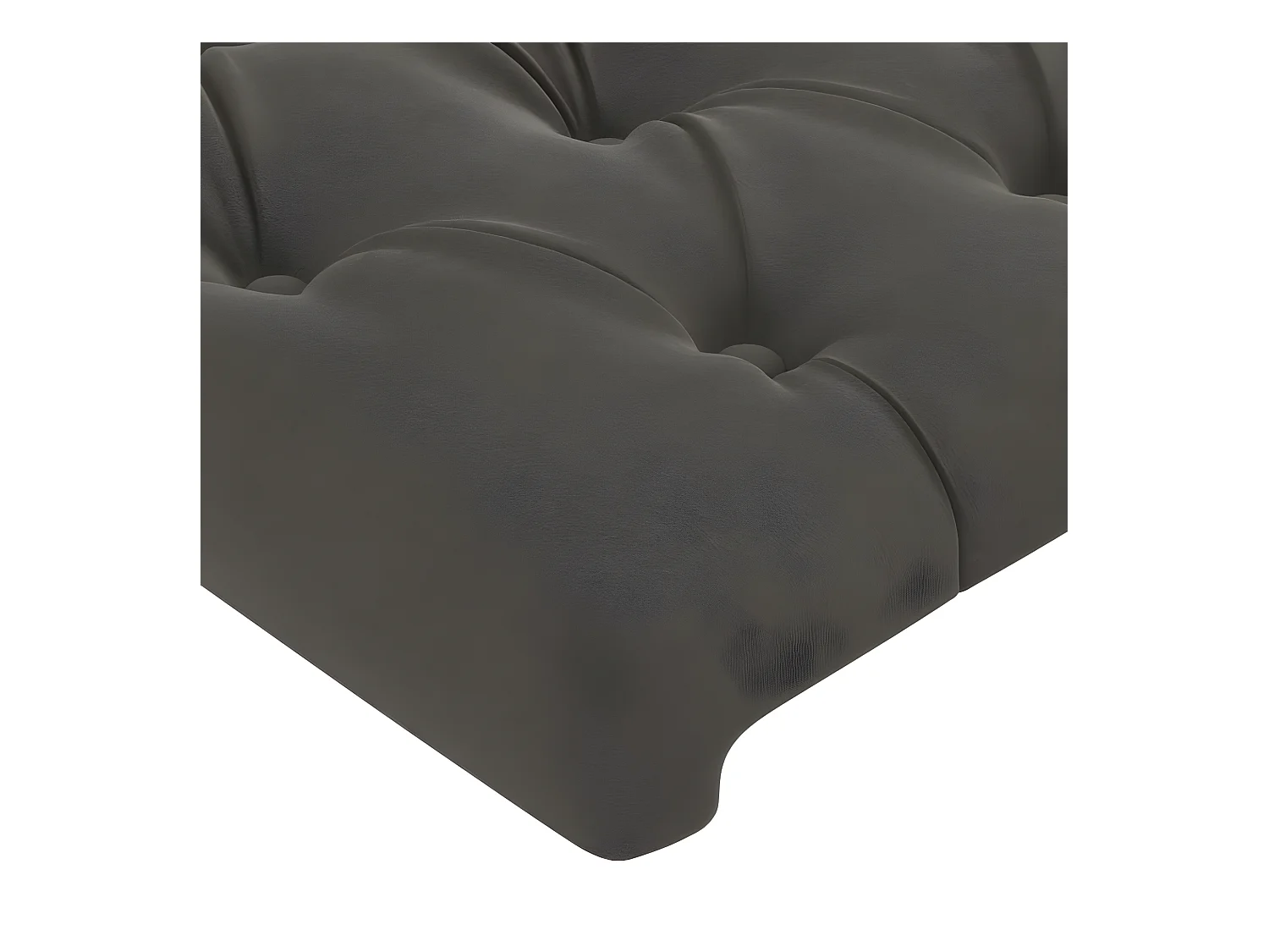 Kopfteil,Bettkopfteile 4 Stk. Dunkelgrau 90x7x78/88 cm Samt -gkd182911