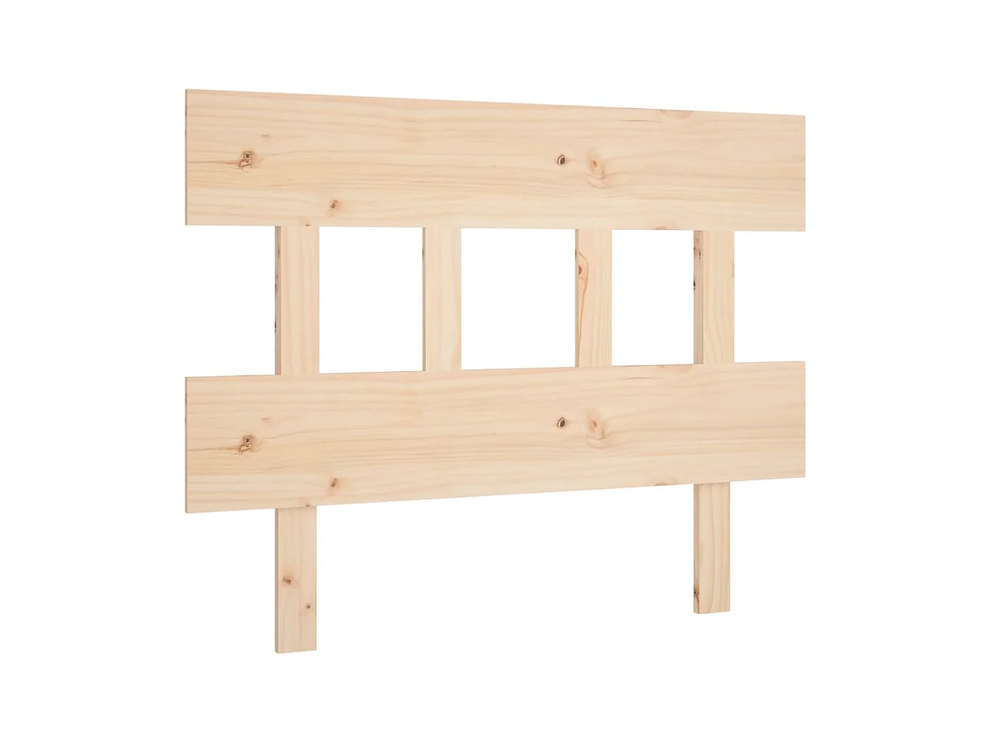 Tête de lit 93,5x3x81 cm Bois massif de pin POI67044 BonneVie Meuble