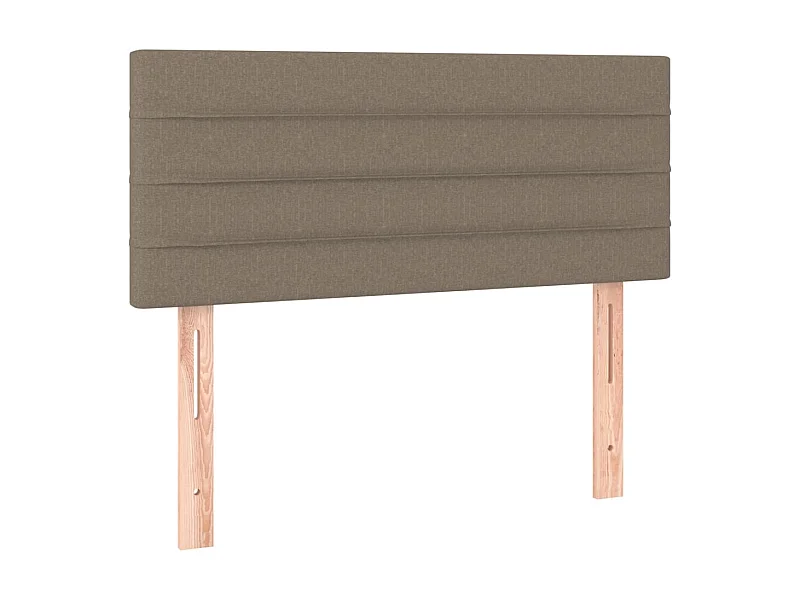 Tête de lit Taupe 90x5x78/88 cm Tissu POI98864 BonneVie Meuble