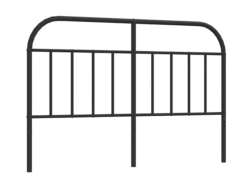 Kopfteil,Bettkopfteil Metall Schwarz 150 cm -gkd868963