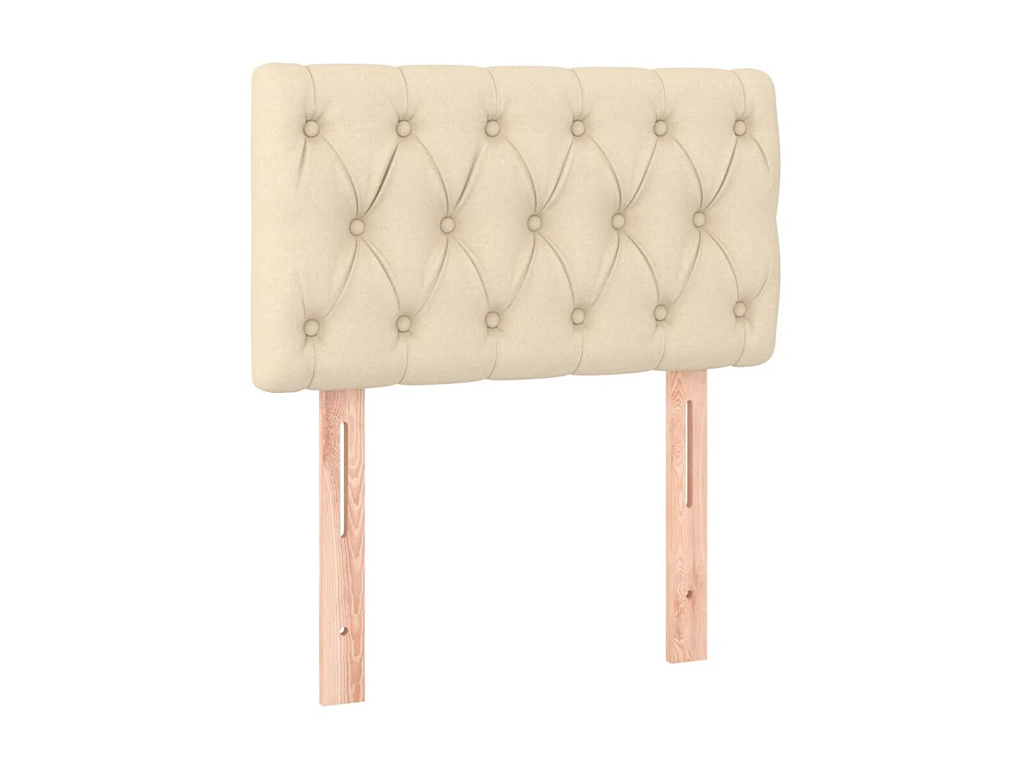 Kopfteil,Bettkopfteil Creme 80x7x78/88 cm Stoff -gkd320901